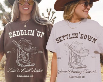 Last Rodeo Bachelorette Shirt: Country Cowgirl Bridal Party