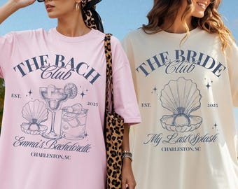 Last Splash Bachelorette Comfort Colors Shirt: Beach Party Tee