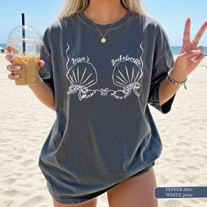 Custom Beach Bachelorette Shirt, Coastal Bachelorette Shirts, Mermaid Bachelorette Shirts, Last Splash Bach Shirt, Nautical Bridal Party Tee
