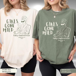 Girls Gone Mild, Girls Gone Mild Bach Shirts, Girls Gone Mild Bachelorette, Girls Night In Shirt, Bridal Party Gift, Birthday Weekend Trip
