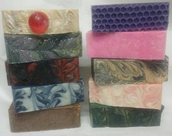 SOAP Of The  MONTH CLUB - Each Month Receive One or Two Bars or a Variety of Samples! Choose Your Club Membership