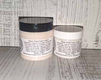 Rose Petal Blueberry Face Cream!