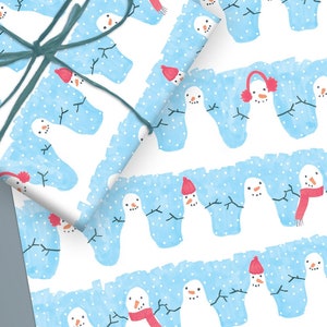 Pupazzo di neve regalo di Natale Pupazzo di neve accogliente