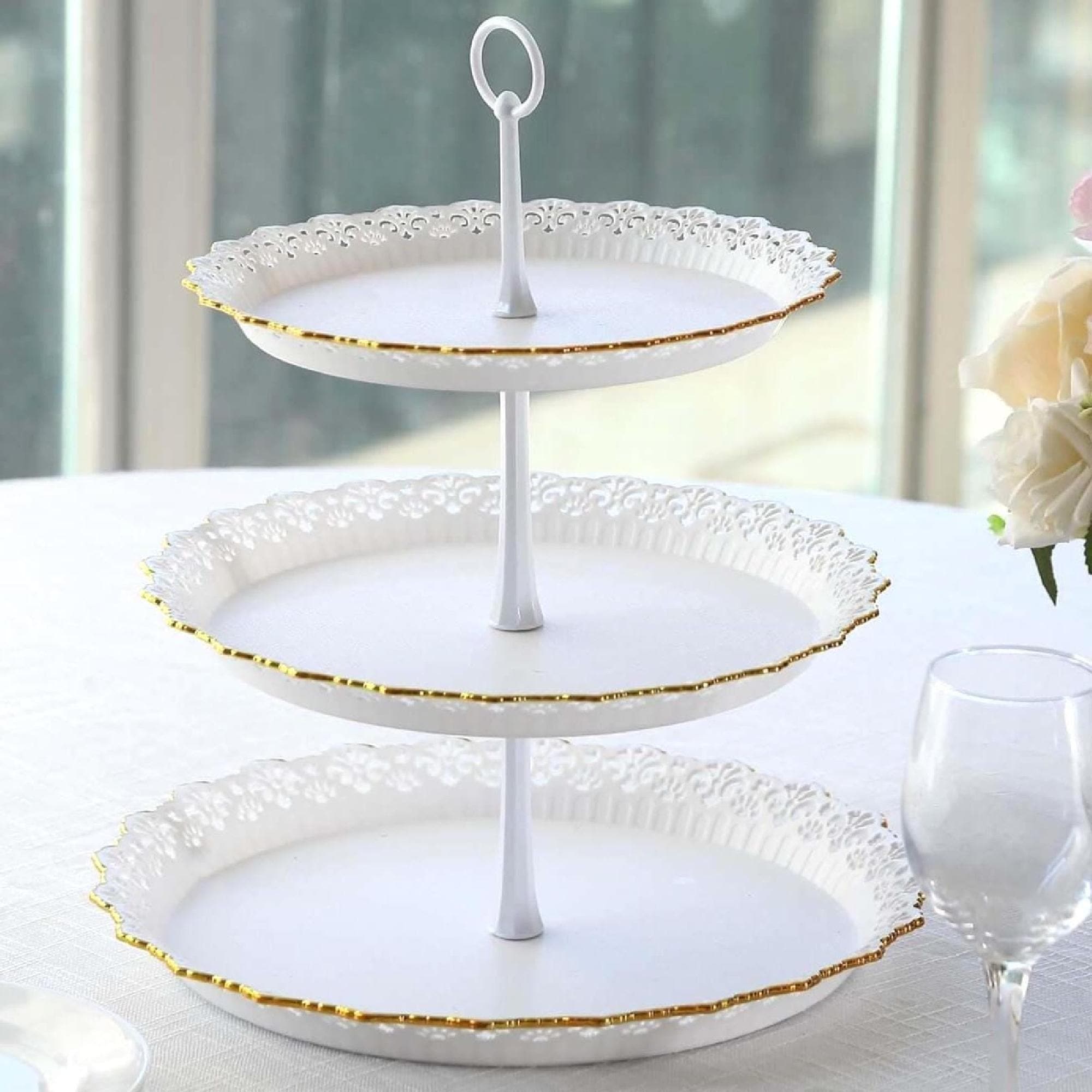 Indiamart 18 Inch Wood Cake Stand Tins Diy Three Tier Stand Tier - Main Image