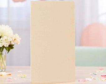 Party Napkins Beige 50ct | 2 Ply Disposable Dinner Guest Towels for Weddings & Events