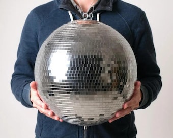 24" Mirror Disco Ball: Saturday Night Fever Party Decor