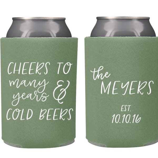 Beer Cold Koozies Etsy