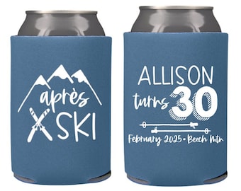 Ski Birthday Party Favors, Ski Bachelor Party Favors 40th Birthday, 30th Birthday, 50th Birthday, 60th Birthday, Ski Trip, Ski Bachelorette