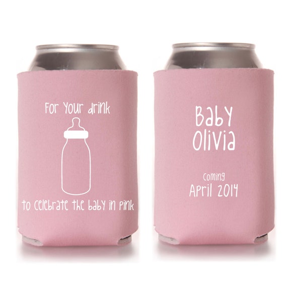 Items similar to Girl Baby Shower Favors For Your Drink to Celebrate