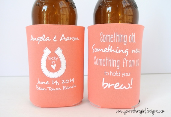 Lucky in Love Horseshoe Wedding Favors | Custom Rustic  display picture 1