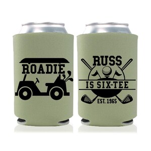 Golf Party Favors | Birthday Party Coolies | Bachelor Party | Let&#39;s Par Tee Birthday Party Supplies | Party Favors | Roadie Golfing Birthday
