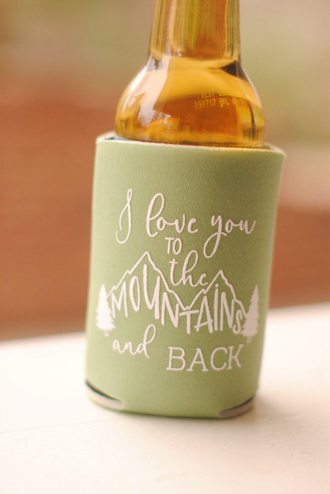Mountain Wedding Favors - Personalized Rustic Mountain Wedding Can ...