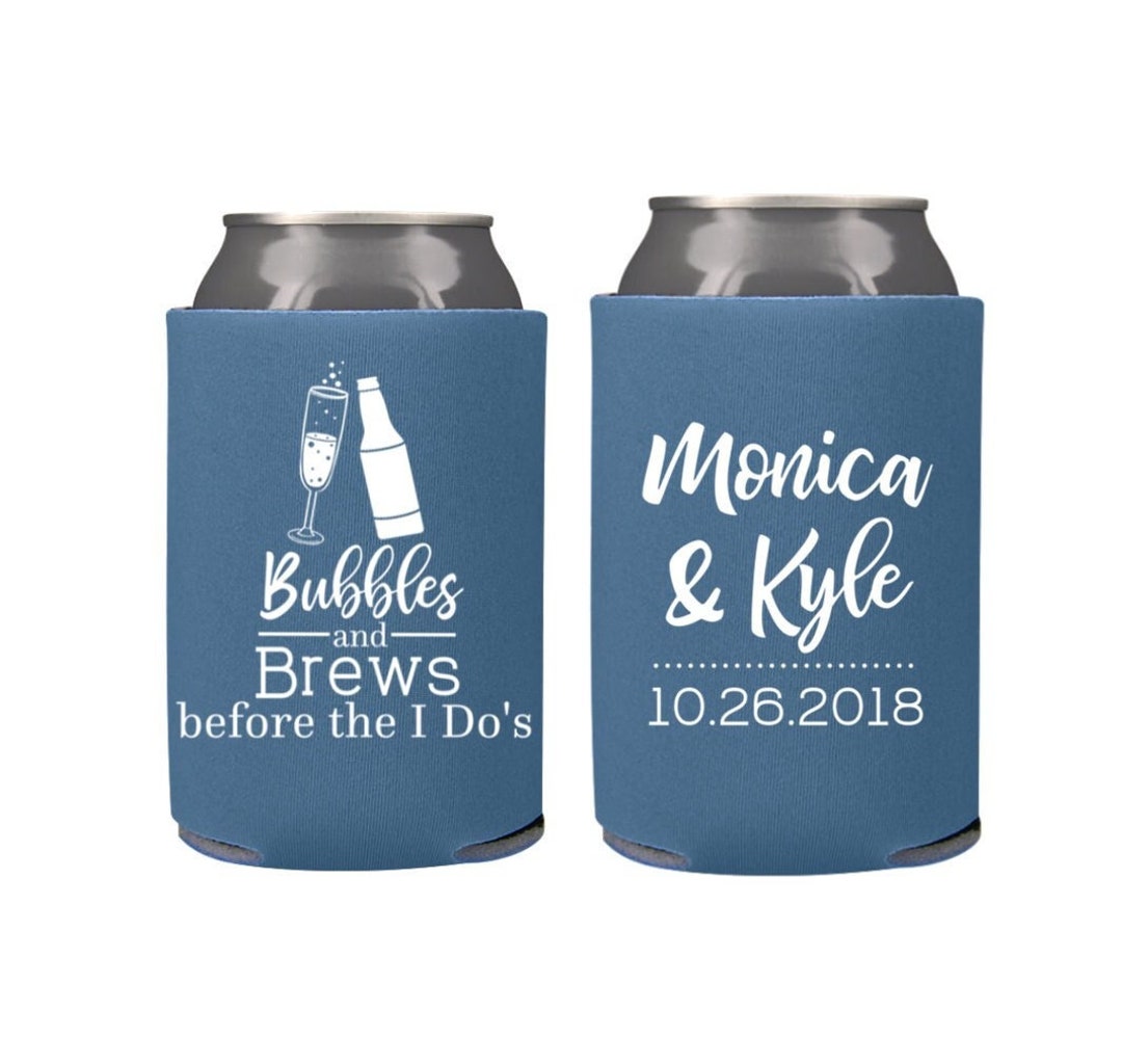 Custom 25.4 oz. Oil Can Beer Coolers with Personalized 1 Color Design