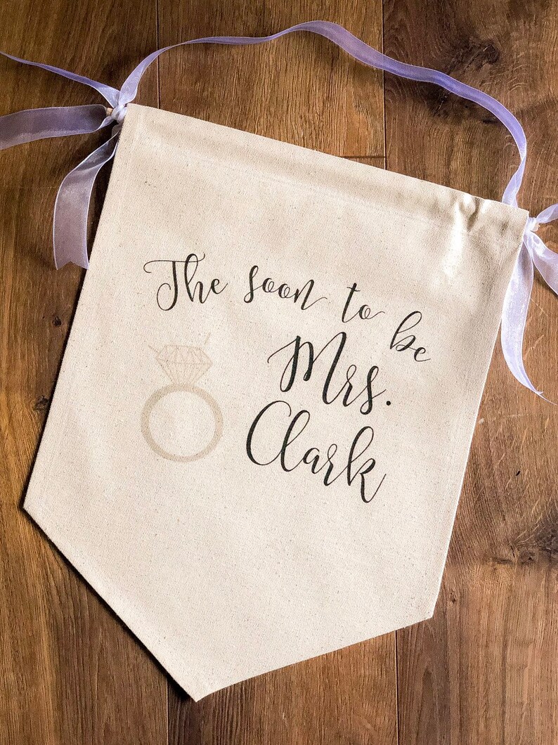 Bride to Be Soon to Be Mrs Chair Sign Bridal Shower Decorations Bachelorette Party Decorations