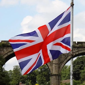UK National Flag 3x5 ft  2x3 ft  Union Jack Flag British Patriotic Flag for Outdoor House Yard Parades Events Protests Sports Home Decor