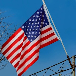 American Flag 3x5 ft 2x3 ft USA National Flag for 4th of July Patriotic Outdoor Decor for House Yard Parades Events Protests Sports Display