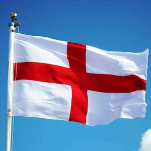 England Flag 3x5 ft (90x150 cm) British National Flag Patriotic Outdoor Decor for House Yard Parades Events Protests Sports National Day