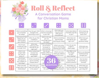 Christian Mother's Day Game, Printable Women's Ministry Game, Mother's Day Church Activity, Mother's Day Brunch Games, Tea Party Games, PDF