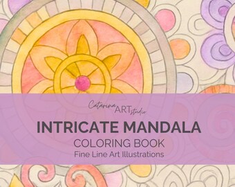 Mandala Coloring Book for Adults – 40 Intricate Mandalas for Relaxation, Stress Relief & Mindfulness