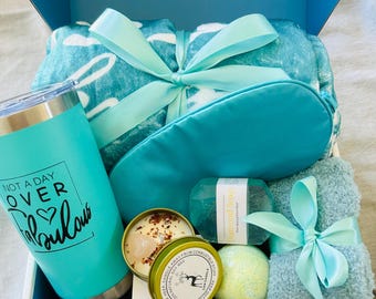 Cadeaudoos zelfzorg voor vrouwen, verzorgingspakket voor haar, Thinking of You-cadeauset, herstelcadeauset, sympathiepakket, aanmoedigingscadeaumand