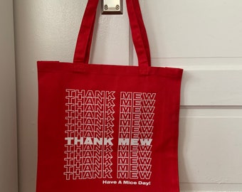 Thank Mew Tote Bag