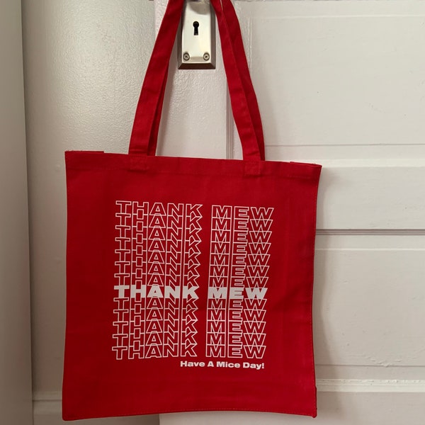 Thank Mew Tote Bag