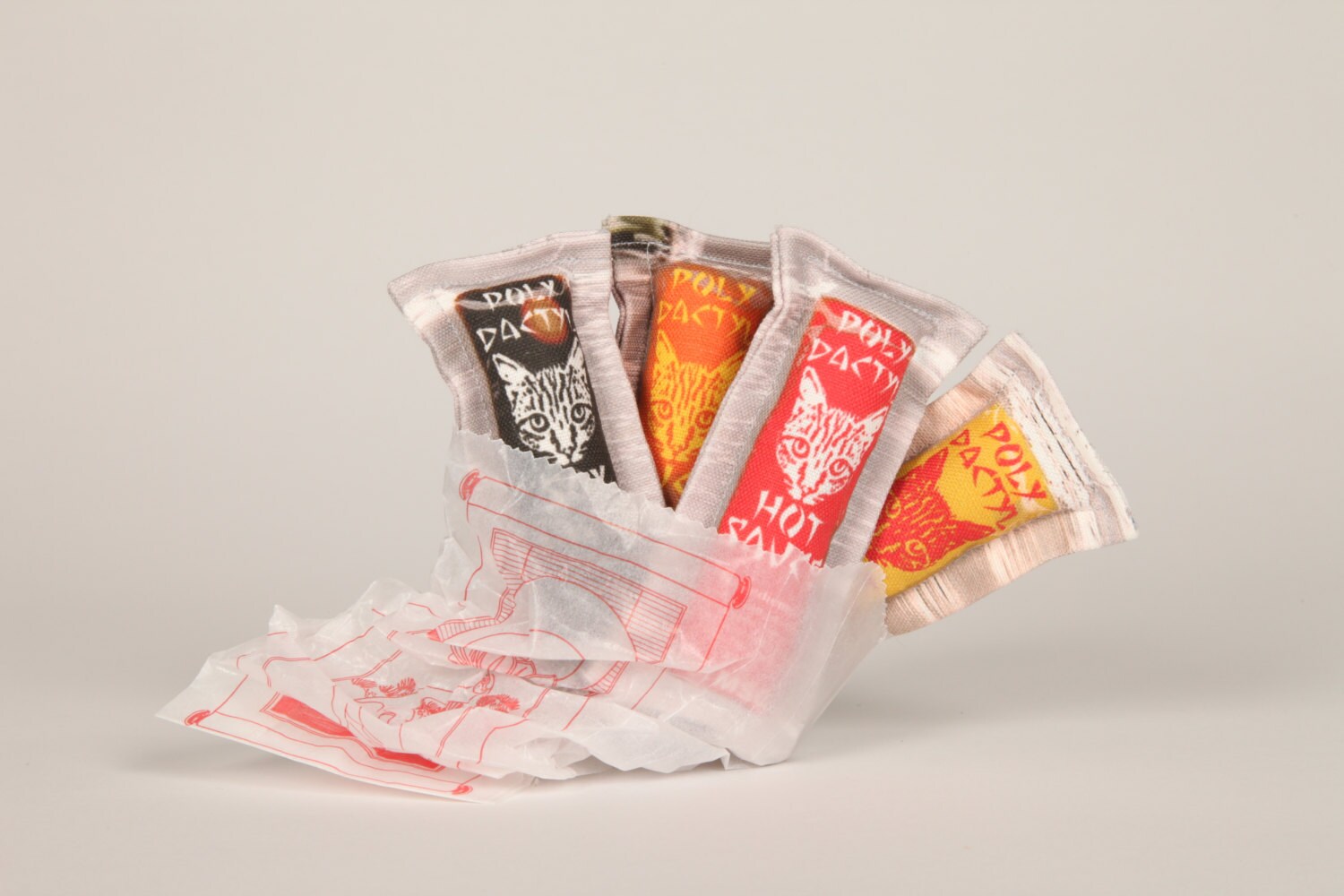 Chinese Takeout Asian Hot Mustard Sauce Packet Catnip Cat Toy Etsy