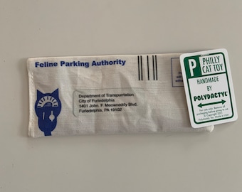 Feline Parking Authority Catnip Cat Toy