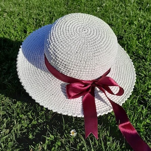 Summer Hat,Birthday Gift, Mother&#39;s Day Gift, Handmade Paper Rope Hat, Beach Hat, Women’s Beach Hat, Summer Outdoor Hat for Women,Travel gift