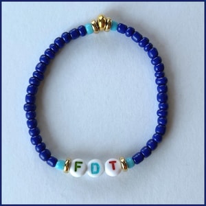 Anti Trump Morse Code Bracelet, FDT Resist Dissent: F*** Trump