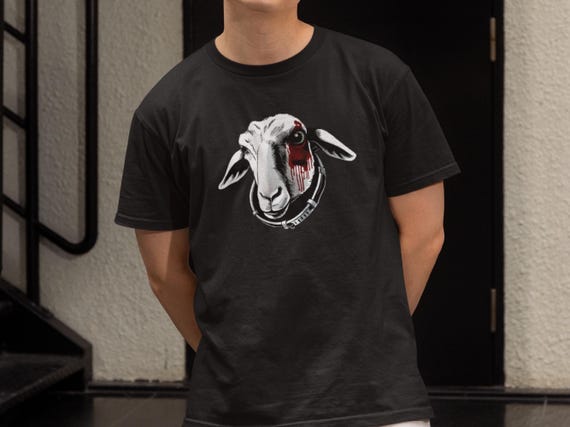 Creepy-Cute Sheep Graphic Tee | Alien Earth, T. Ocellus, Unisex T-Shirt, Funny Gift