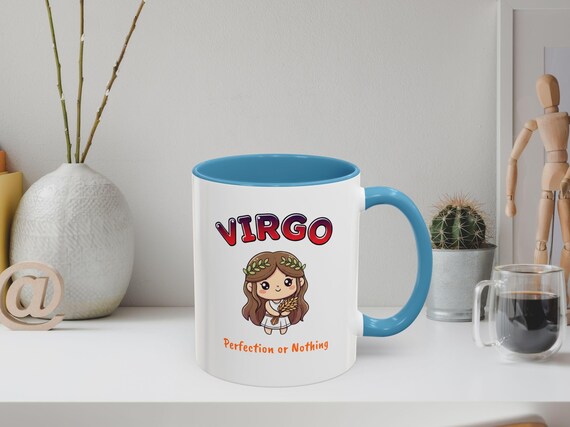 Virgo Zodiac Coffee Mug: Funny Astrology Gift, Ceramic Cup