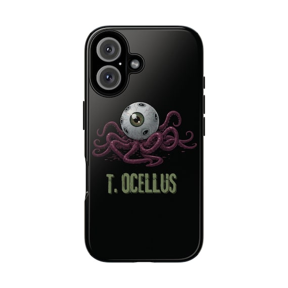 T Ocellus iPhone 16 Case Alien Earth Matte or Glossy