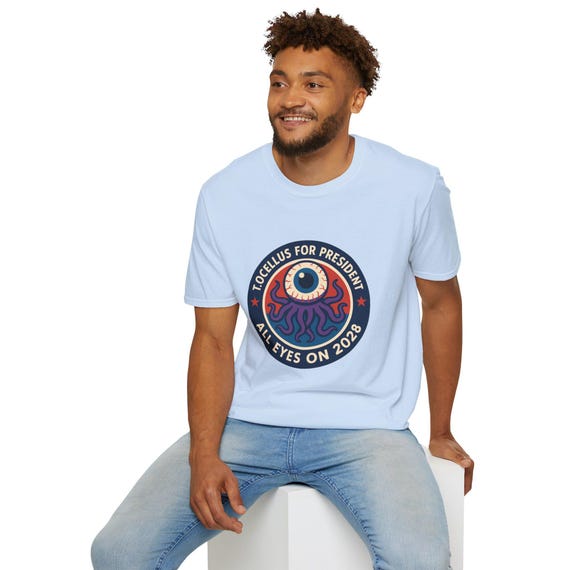 T Ocellus for President Tee - Alien Earth 2028 Parody Shirt