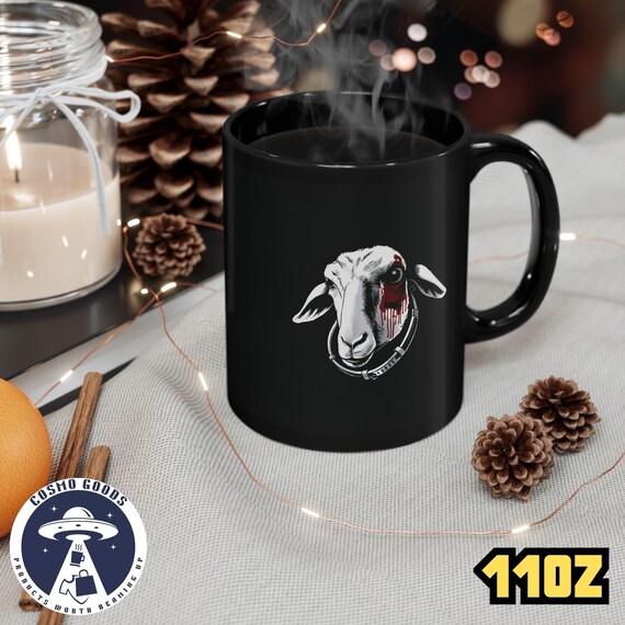 Alien Earth -T Ocellus - Black Coffee Mug | Glossy Ceramic 11oz/15oz