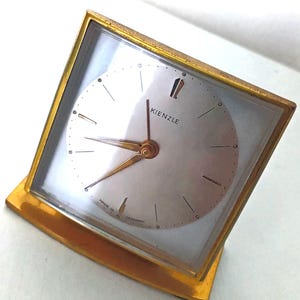 Alarm clock travel alarm clock mechanical Kienzle Vintage