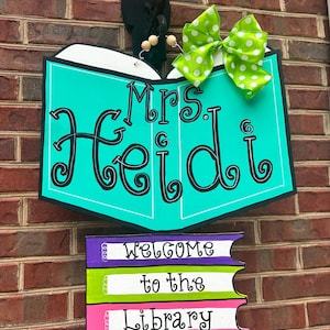Book Door Hanger
