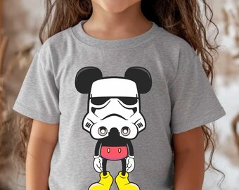 Star Wars Mickey And Friends Shirt, Disney Mickey Stormtrooper T-Shirt, Stormtrooper with Mickey Ears Shirt, Galaxy's Edge Mickey Mouse Tee