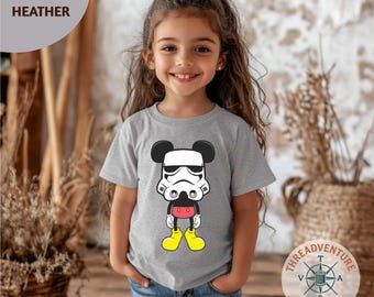 Star Wars Mickey And Friends Shirt, Disney Mickey Stormtrooper T-Shirt, Stormtrooper with Mickey Ears Shirt, Galaxy&#39;s Edge Mickey Mouse Tee