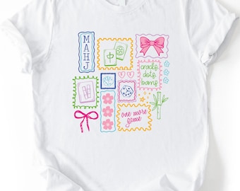 Comfort Colors® I Crak Myself Up T-Shirt, Funny Mahjong Shirt, Gift for Mahjong Lover, Mahjong Player Shirt, Mahj Tee, Mahjong Club Top