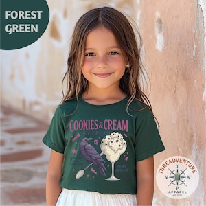 Comfort Colors Butcher Blackbird Dark Romance T-Shirt, Cookie & Cream Ice Cream Youth Shirt, Brynne Inspired Book Tee, Gift for Book Lover image 3