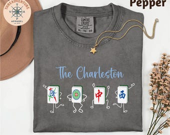 Mahjong T-Shirt, Funny Board Game Shirt, Game Night Top, Gift for Her, Women Mah Jongg Sweater, Mahj Club T-Shirt, Mah Jongg Sweastshirt