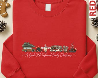 Family Christmas Sweatshirt, Retro Holiday Shirt, Retro Christmas Sweatshirt, Xmas Nostalgia Tee, Festive Top, Family Gift for Christmas