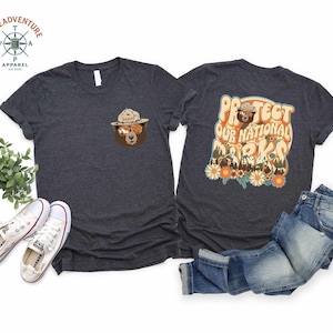 Protect Our National Parks Resist T-Shirt, Comfort Colors Nature Lover Shirt, Parks Over Profit Tee, Protect Our Parks Wildlife Shirt
