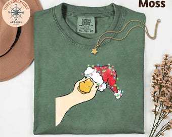 Comfort Colors® Christmas Goose T-Shirt, Funny Goose Xmas Shirt, Christmas Goose Sweatshirt, Duck Christmas Sweatshirt, Cute Holiday Gift
