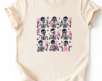 Breast Cancer Awareness Shirt, Comfort Colors Pink Ribbon T-Shirt, Cancer Awareness Sweatshirt, October Tee, Survivor Top, Support Gift