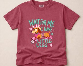 Comfort Colors Dachshund Cowgirl Youth T-Shirt, Wiener Dog Shirt, Western Sweatshirt, Rodeo Tee, Dog Lover Top, Dachshund Gift