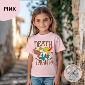 Death To Tyrants Toddler T-Shirt, Skippy Rabbit Death To Tyrants Tee, Robin Hood Disney Shirt, Disneyworld Shirt, Disneyland Family Trip Tee