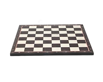 Personalised Handmade Walnut Design Chess Board 14 Inch