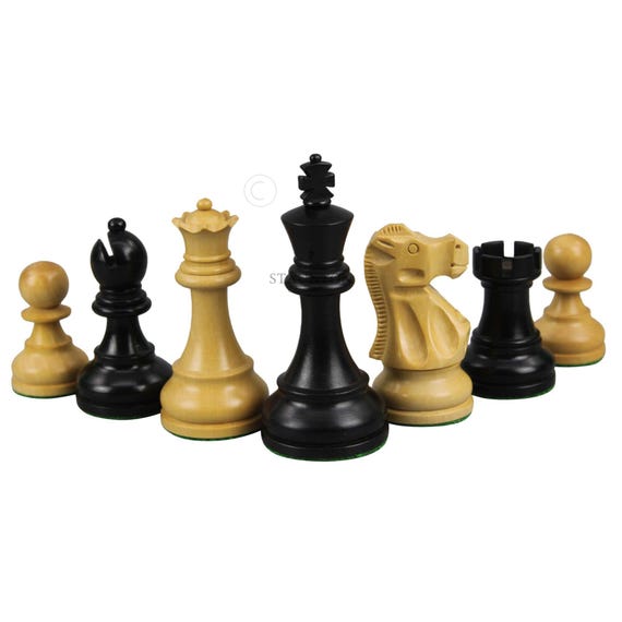 We Games Luxury Wooden Chess Set - 21.75 Inch Walnut And Sycamore Chess We Games Luxury Wooden Chess Set - 21.75 Inch Walnut And Sycamore Chess